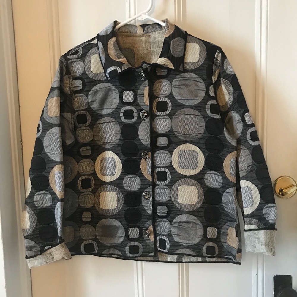 Winding River Reversible Tapestry Jacket